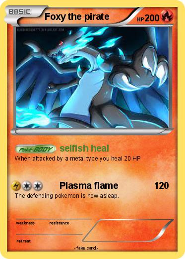 Pokemon Foxy the pirate