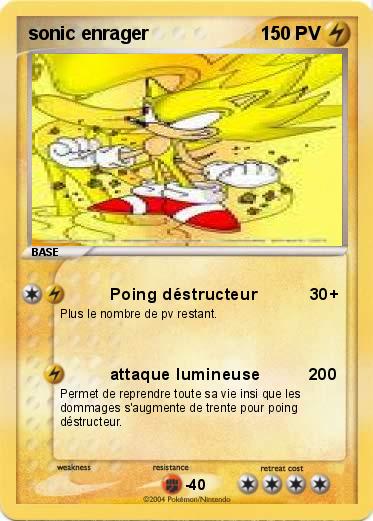 Pokemon sonic enrager
