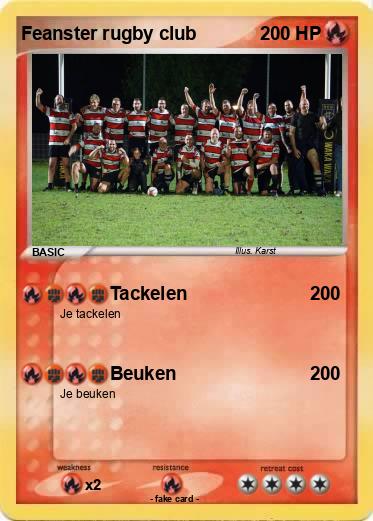 Pokemon Feanster rugby club