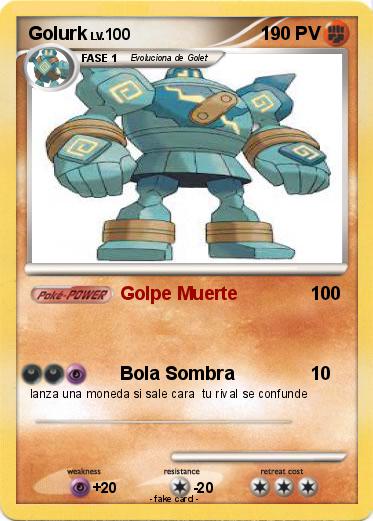 Pokemon Golurk