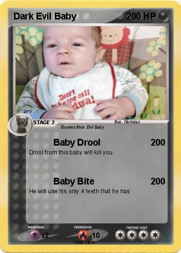 Pokemon Dark Evil Baby