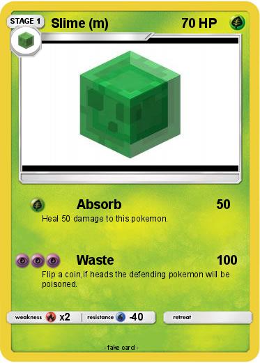 Pokemon Slime (m)