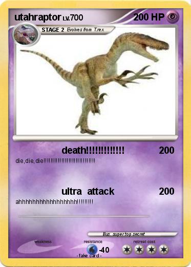 Pokemon utahraptor