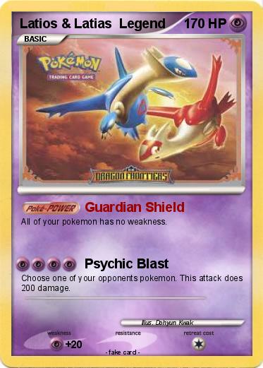 Pokemon Latios & Latias  Legend