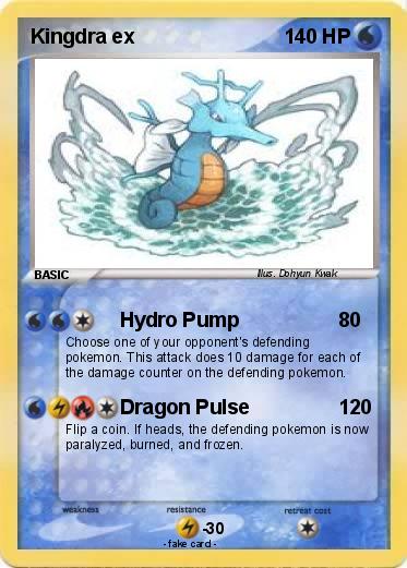 Pokemon Kingdra ex