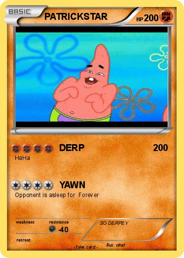 Pokemon PATRICKSTAR