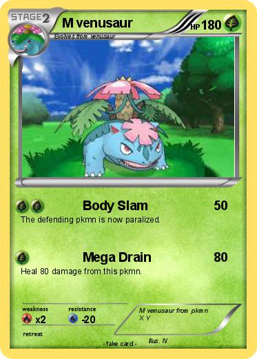 Pokemon M venusaur