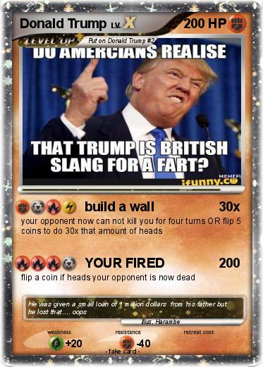 Pokemon Donald Trump