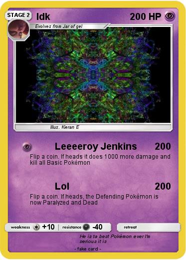 Pokemon Idk