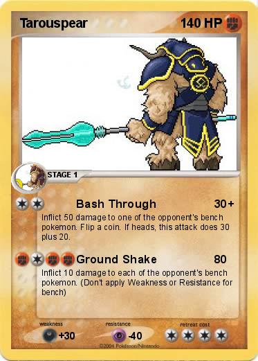 Pokemon Tarouspear
