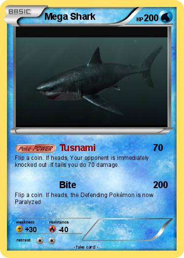Pokemon Mega Shark