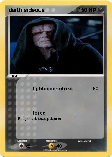 Pokemon darth sideous