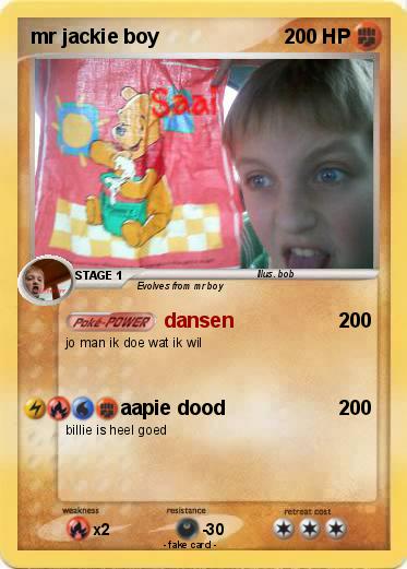Pokemon mr jackie boy