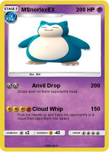 Pokemon MSnorlaxEX