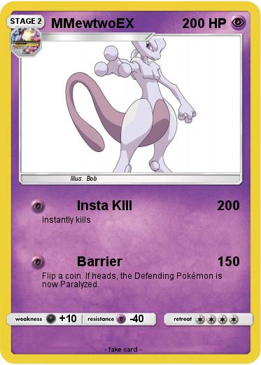 Pokemon MMewtwoEX