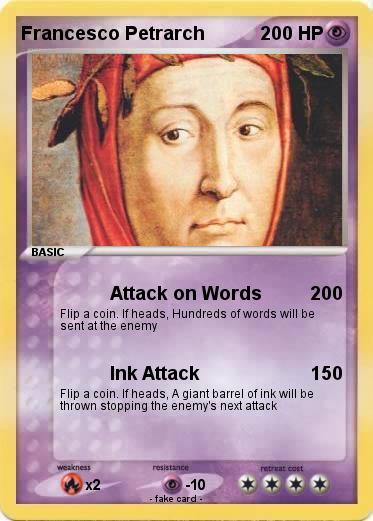 Pokemon Francesco Petrarch