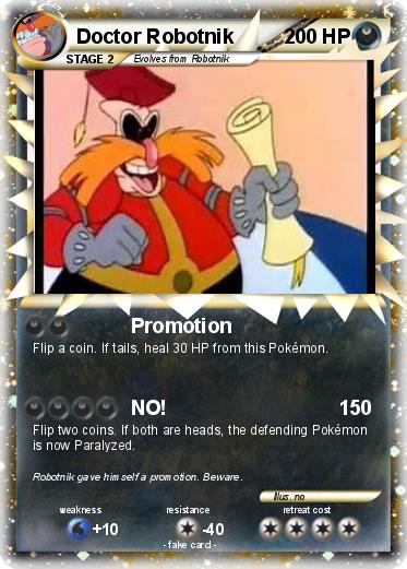 Pokemon Doctor Robotnik
