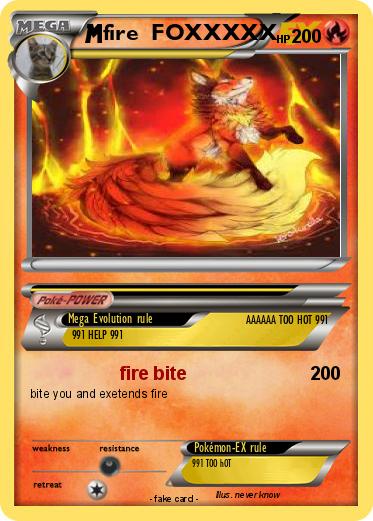 Pokemon fire  FOXXXXX
