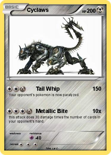 Pokemon Cyclaws