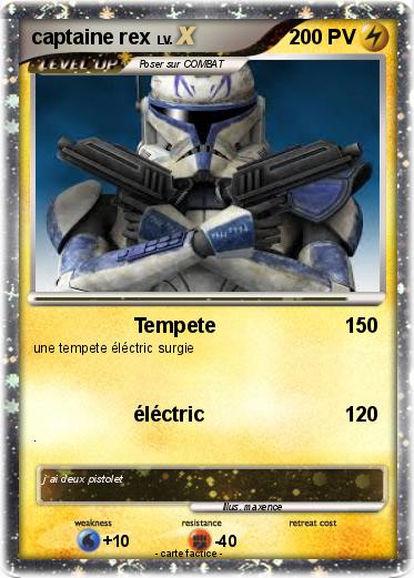 Pokemon captaine rex