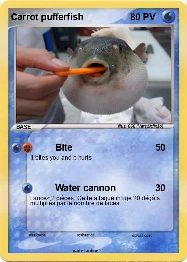 Pokemon Carrot pufferfish