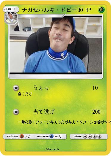 Pokemon ナガセハルキ・ドビー