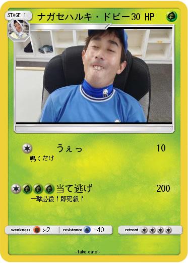 Pokemon ナガセハルキ・ドビー