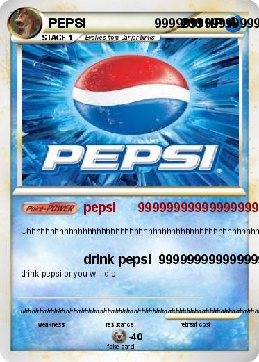 Pokemon PEPSI                   999999999999999999999999999999999999999999999999999999999999999999