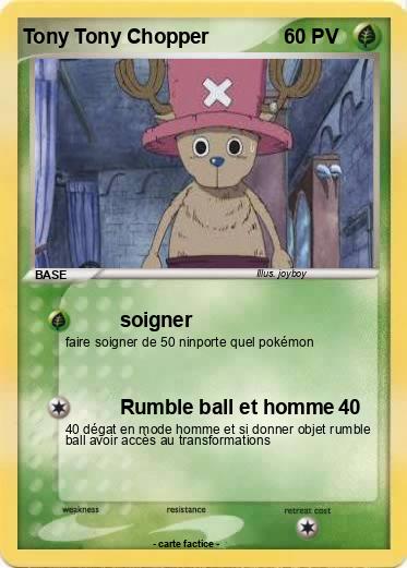 Pokemon Tony Tony Chopper