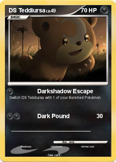 Pokemon DS Teddiursa