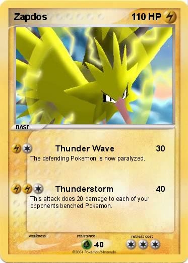 Pokemon Zapdos