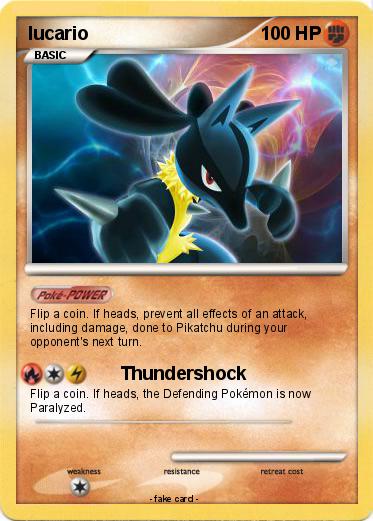 Pokemon lucario