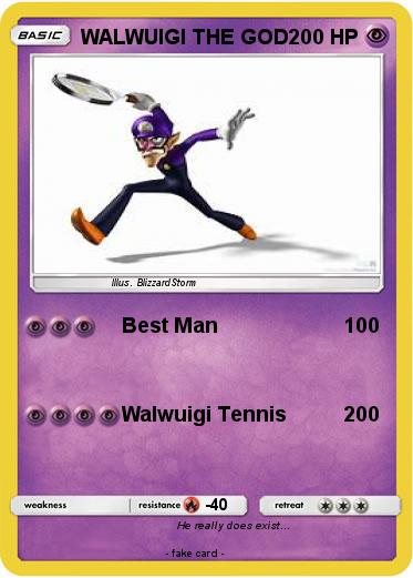 Pokemon WALWUIGI THE GOD