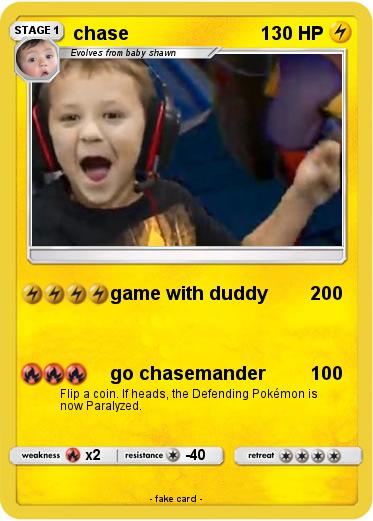 Pokemon chase