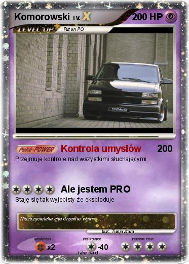 Pokemon Komorowski