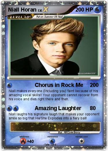 Pokemon Niall Horan