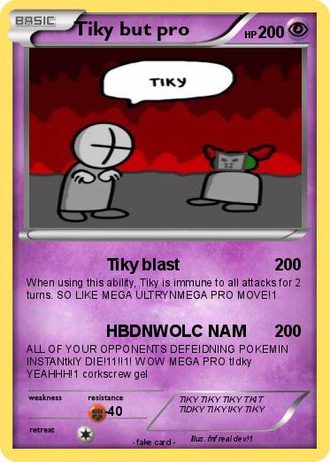 Pokemon Tiky but pro