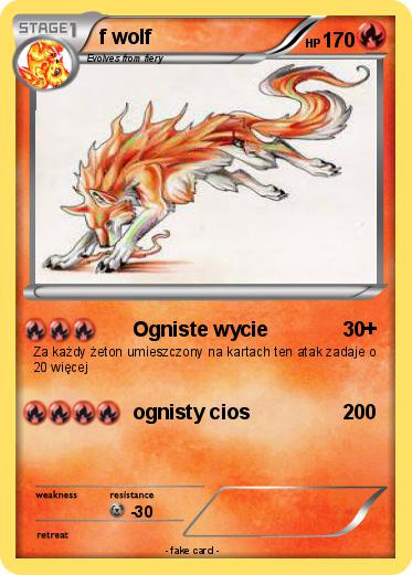Pokemon f wolf