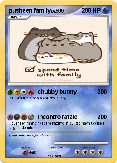 Pokemon pusheen family