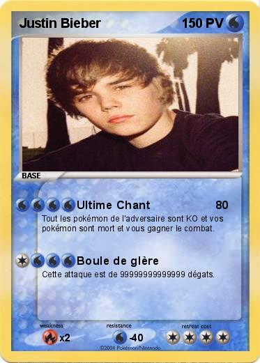 Pokemon Justin Bieber