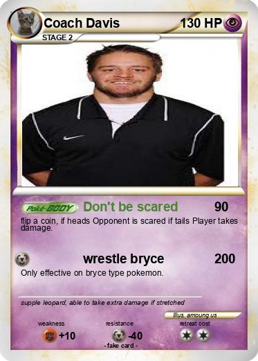 Pokemon Coach Davis