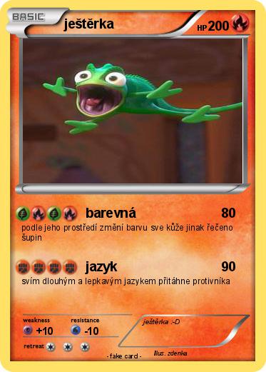 Pokemon ještěrka