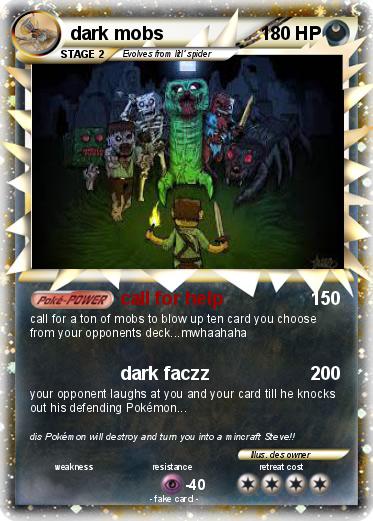Pokemon dark mobs