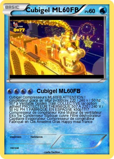 Pokemon Cubigel ML60FB