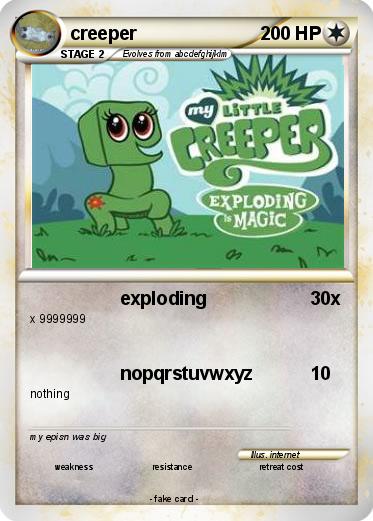 Pokemon creeper