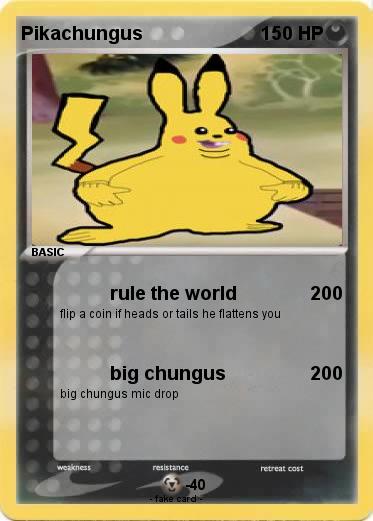 Pokemon Pikachungus