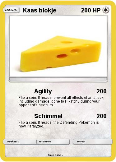 Pokemon Kaas blokje