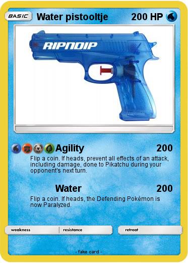 Pokemon Water pistooltje
