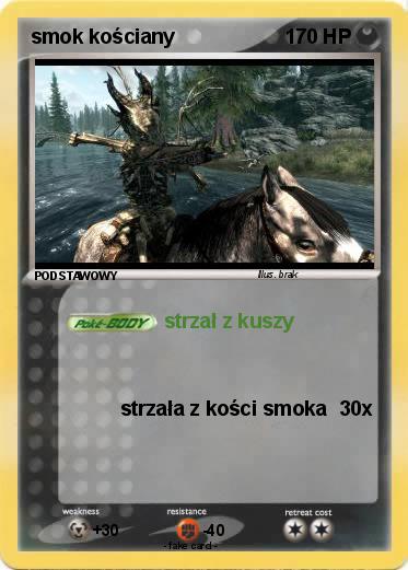 Pokemon smok kościany