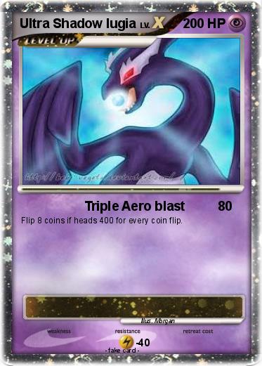 Pokemon Ultra Shadow lugia